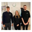 Eco Flexibles young recruits (from left) Thomas Butler, Lily McQueen and Joshua Hutchings.